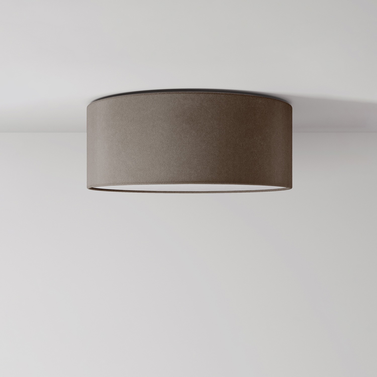 Small fabric ceiling light - Made in Italy