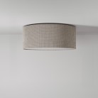 Small fabric ceiling light - Made in Italy