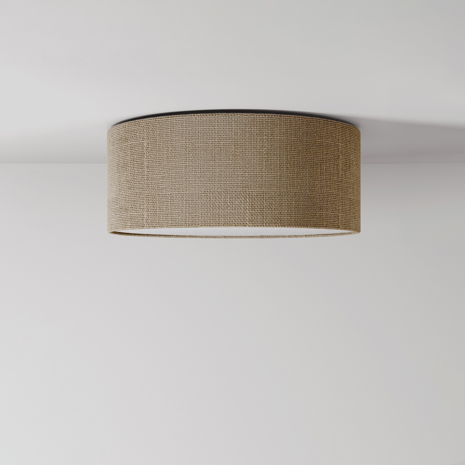 Small fabric ceiling light - Made in Italy