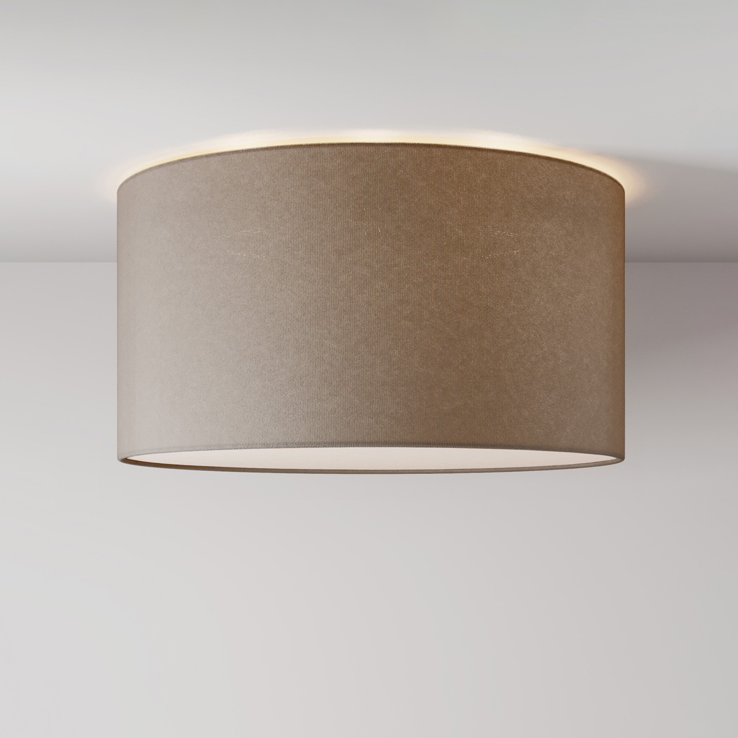 Medium fabric ceiling light - Made in Italy