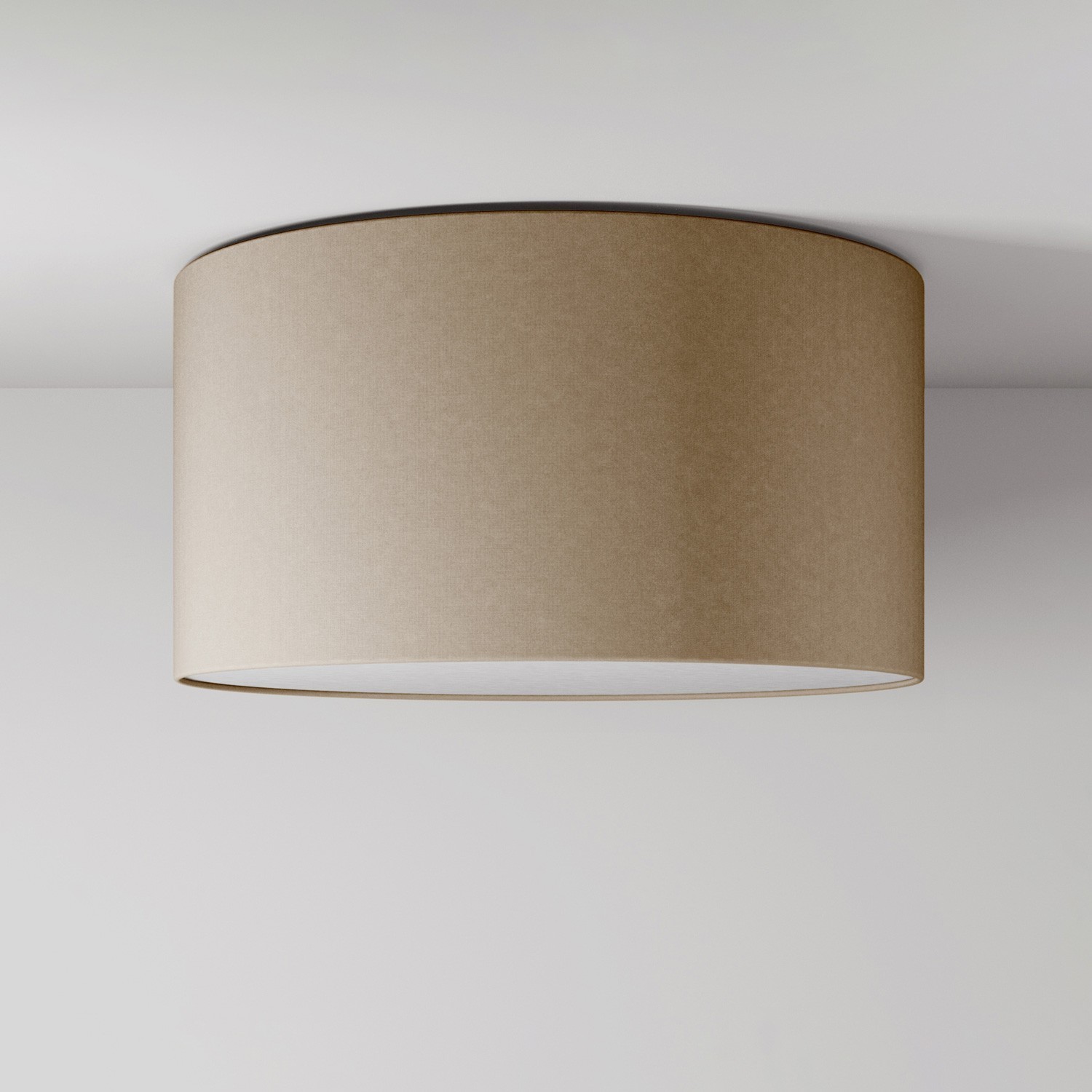 Medium fabric ceiling light - Made in Italy