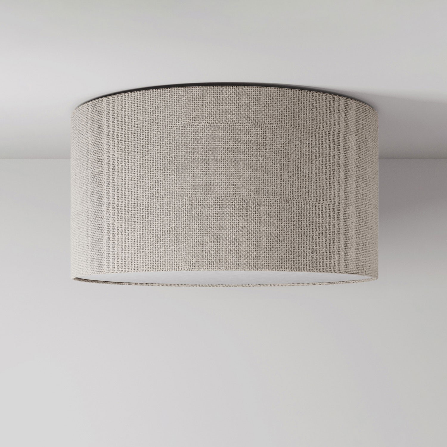 Medium fabric ceiling light - Made in Italy