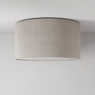 Medium fabric ceiling light - Made in Italy