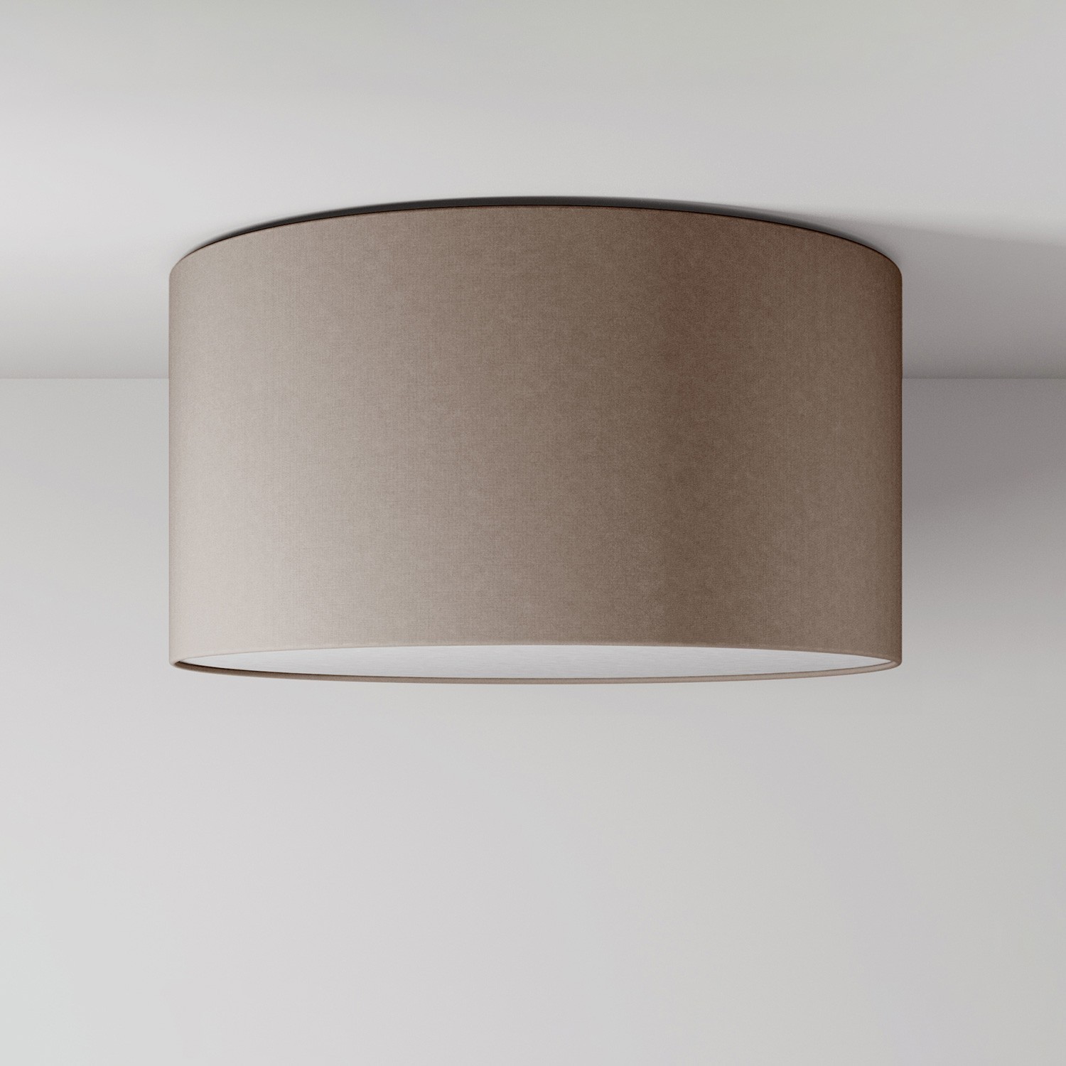 Medium fabric ceiling light - Made in Italy