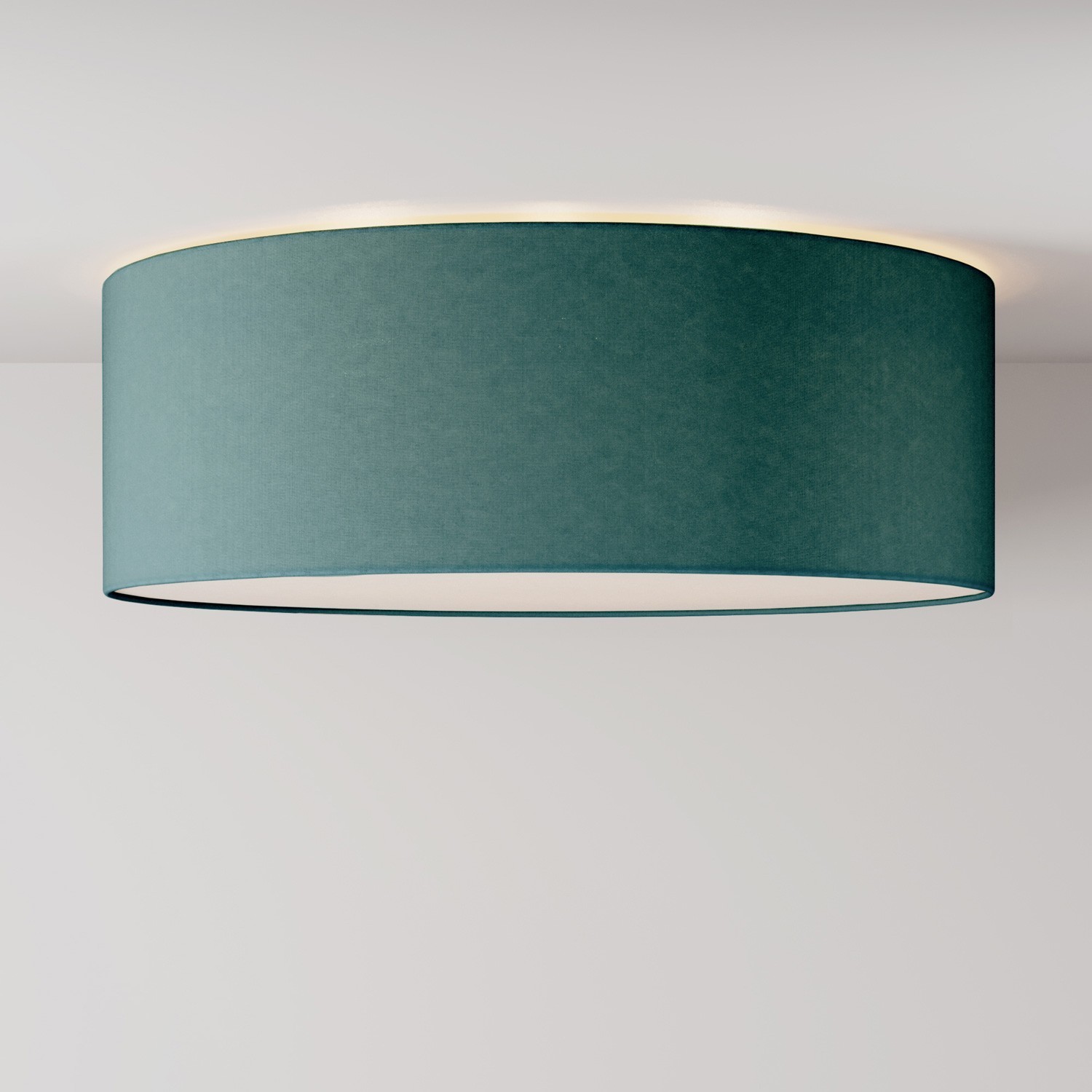 Large fabric ceiling light - Made in Italy