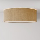 Large fabric ceiling light - Made in Italy