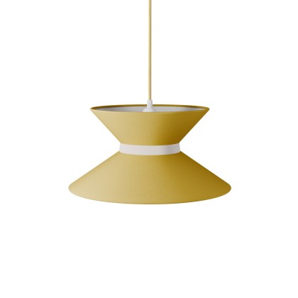 Clessidra Fabric Lampshade - Gold Arenal