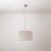 Cilindro fabric pendant lamp Small - Made in Italy