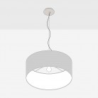 Cilindro fabric pendant lamp Small - Made in Italy