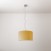 Cilindro fabric pendant lamp Small - Made in Italy