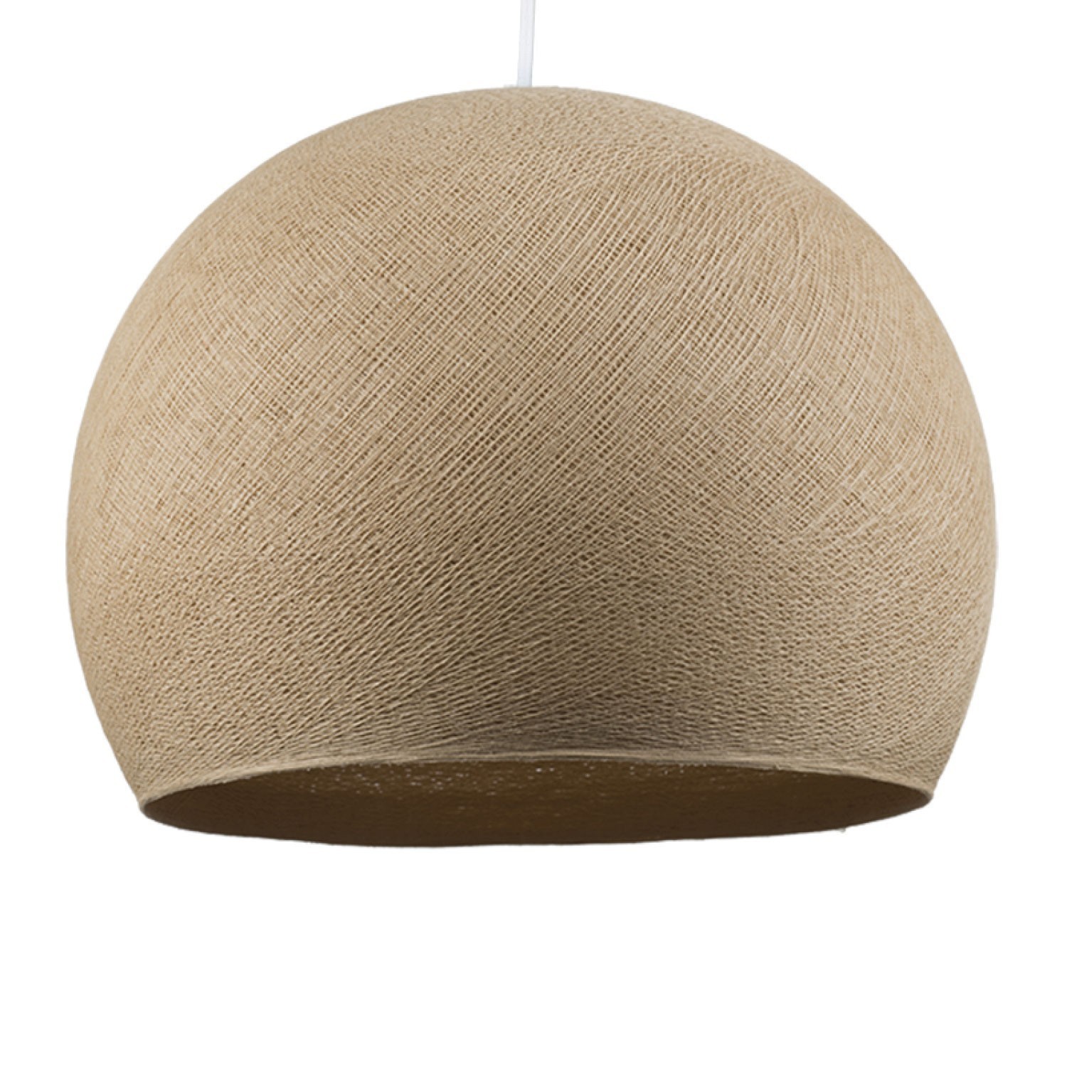 Dome Lampshade in fiber - 100% handmade