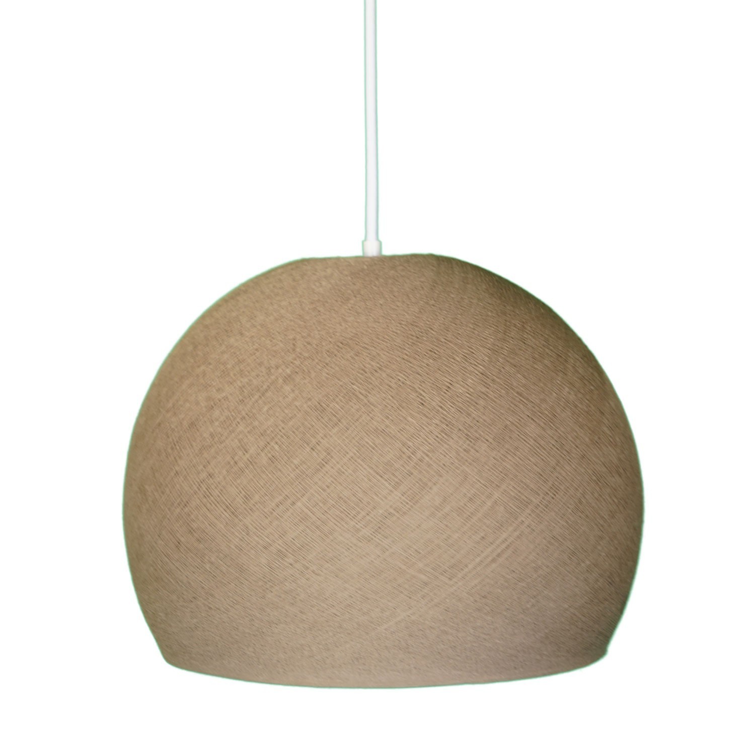 Dome Lampshade in fiber - 100% handmade