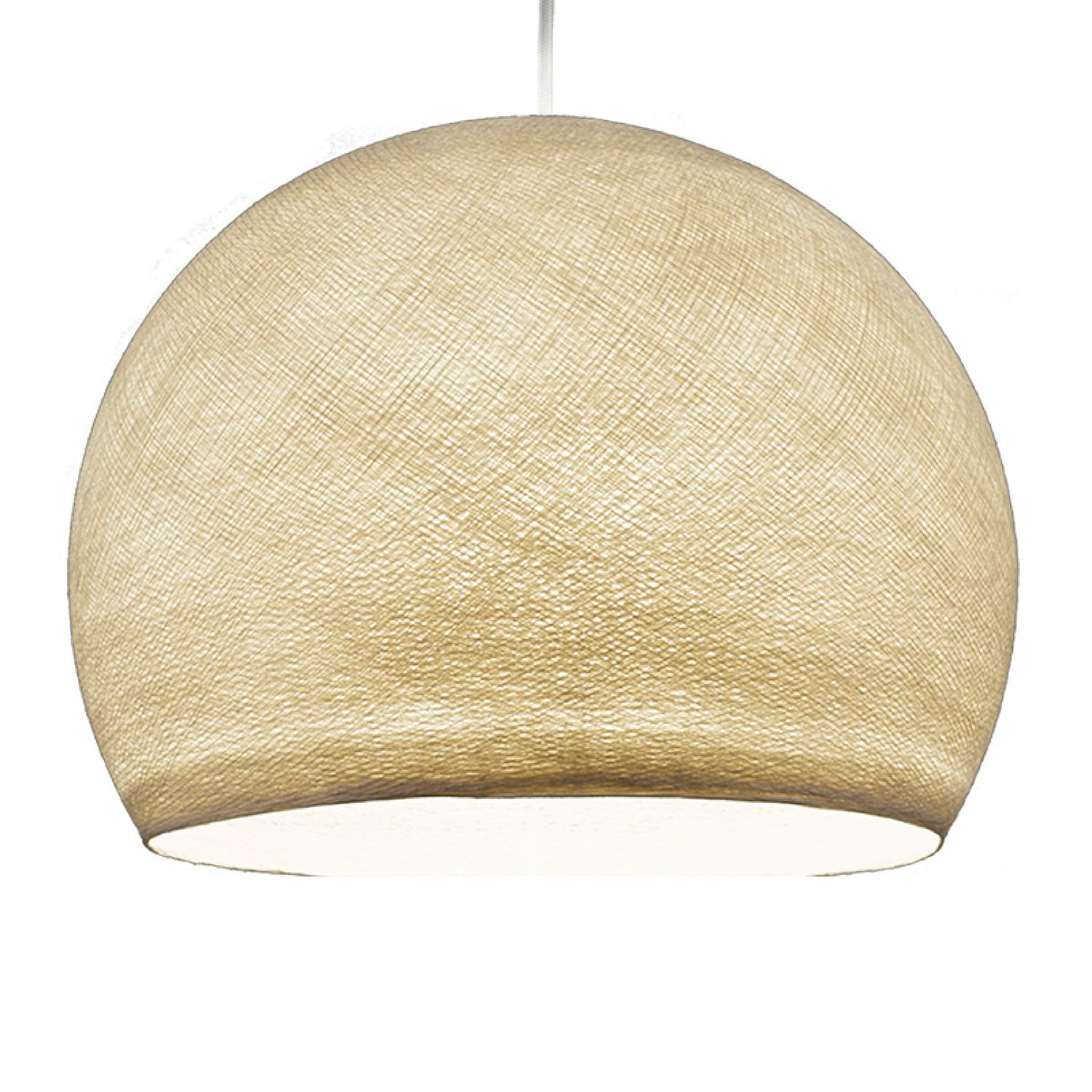 Dome Lampshade in fiber - 100% handmade