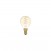 LED Golden Light Bulb Carbon Line Curved Spiral Filament Mini Globe G45 2,2W 136Lm E14 1800K Dimmable - C02