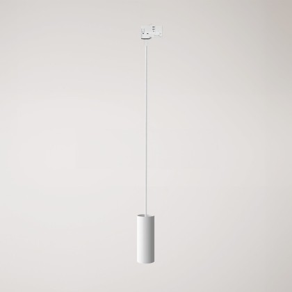 Suspension lamp with Tub-E14 shade for tracks