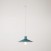 Swing Pastel pendant lamp with shade for track systems