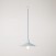 Swing Pastel pendant lamp with shade for track systems