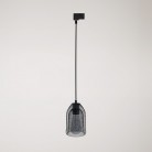 Ghostbell pendant lamp with shade for track