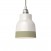 Two-tone ceramic Vaso lampshade, Materia collection - Made in Italy