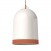 Campana XL two-tone ceramic lampshade, Materia collection - Made in Italy