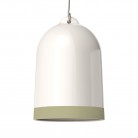 Campana XL two-tone ceramic lampshade, Materia collection - Made in Italy