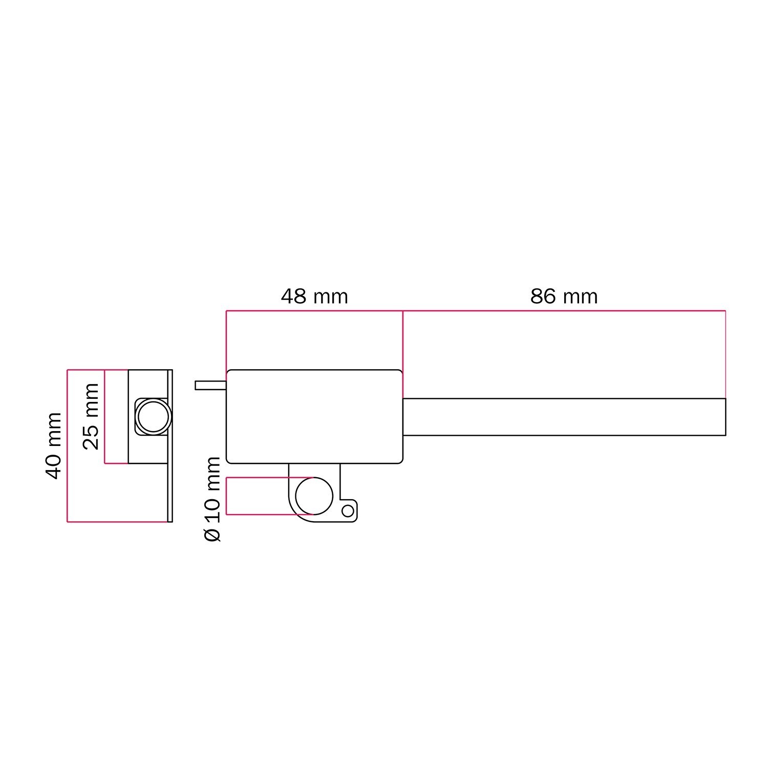 Three poles terminal block