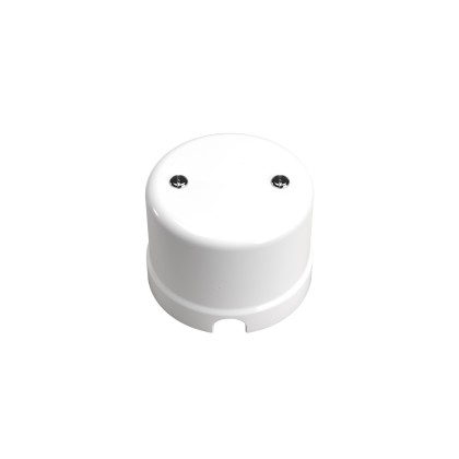 Junction box compatible with porcelain base