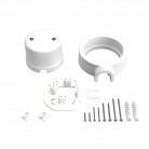 Junction box and base kit for porcelain Creative-Tubes