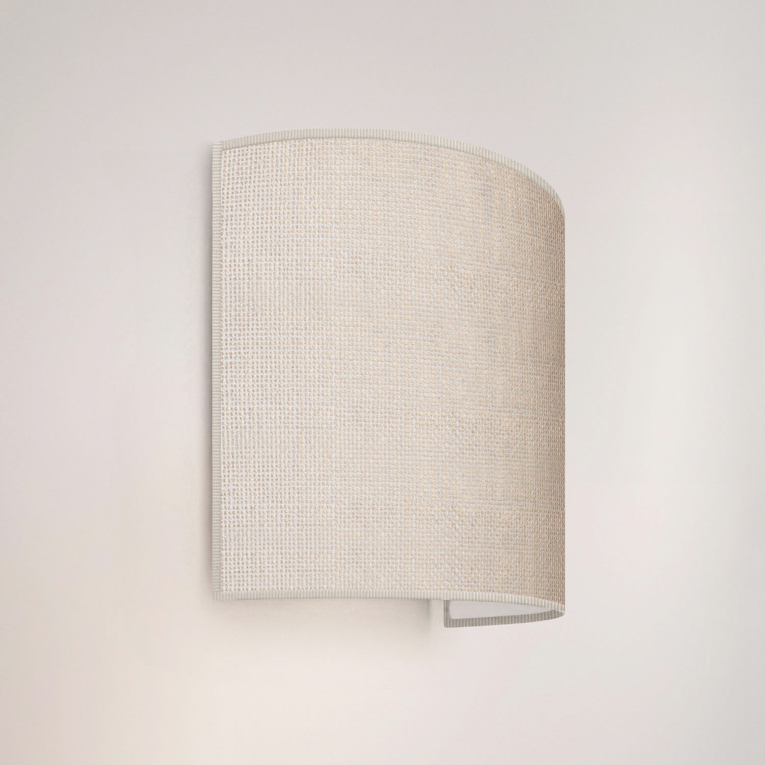 Ventola wall light with fabric shade - Made in Italy