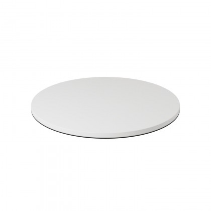 Round metal base for MAG-Y table lamp - Matt White