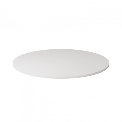 Round metal base for MAG-Y floor lamp - Matt White