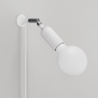 MAG-Y wall lamp with joint and silicon lamp holder with switch