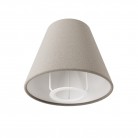 MAG-Y table lamp with round metal base and shade