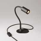 MAG-Y desk lamp with Flex, oval metal base and spot light