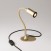 MAG-Y desk lamp with Flex, oval metal base and spot light