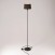 MAG-Y floor lamp with round metal base and Athena shade