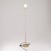 MAG-Y floor lamp with round metal base