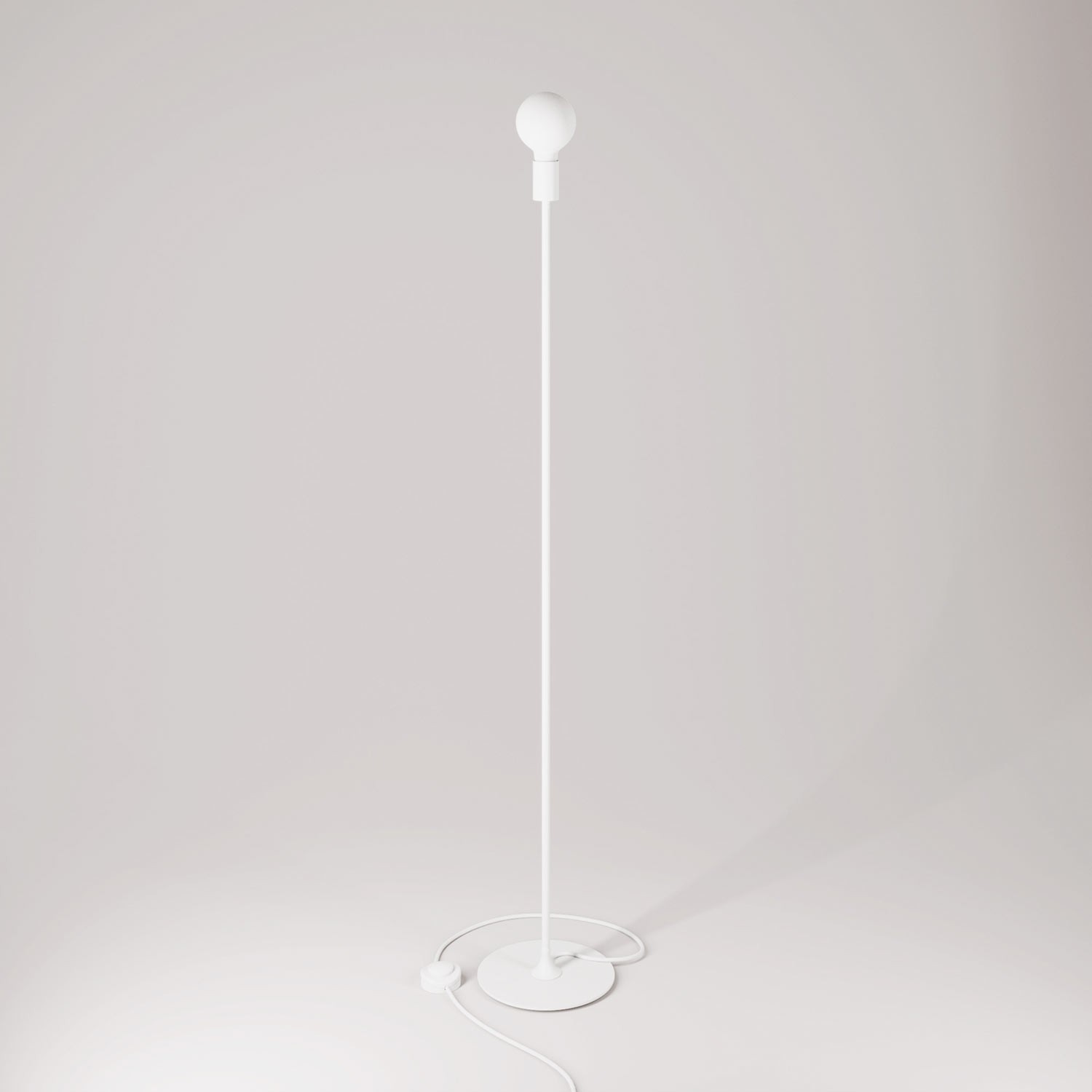 MAG-Y floor lamp with round metal base