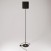 MAG-Y floor lamp with round metal base and Cilindro M shade