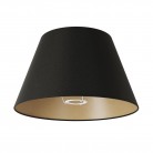 MAG-Y floor lamp with round metal base and shade Impero M