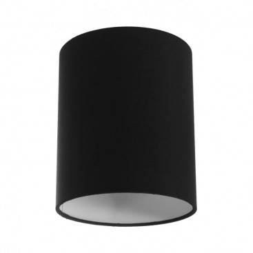 Cylinder fabric lampshade with E27 fitting - 100% Made in Italy