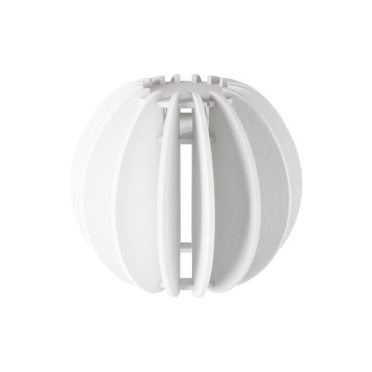 LAMPSHHADE - Elliptical lampshade made of sound-absorbing material - White melange