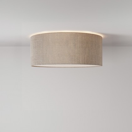 Small fabric ceiling light - Made in Italy - Light Jute