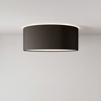 Small fabric ceiling light - Made in Italy - Canvas Anthracite