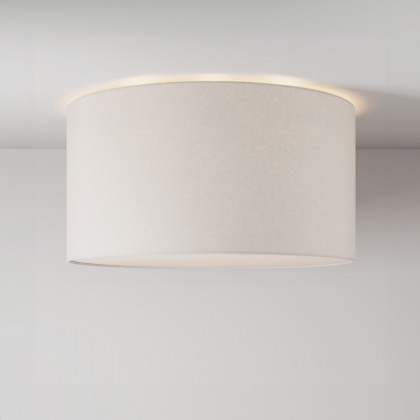 Medium fabric ceiling light - Made in Italy - Raw linen