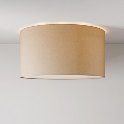 Medium fabric ceiling light - Made in Italy - Taupe Arenal