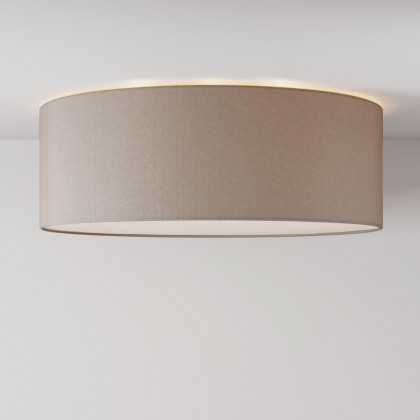 Large fabric ceiling light - Made in Italy - Gray Camelot