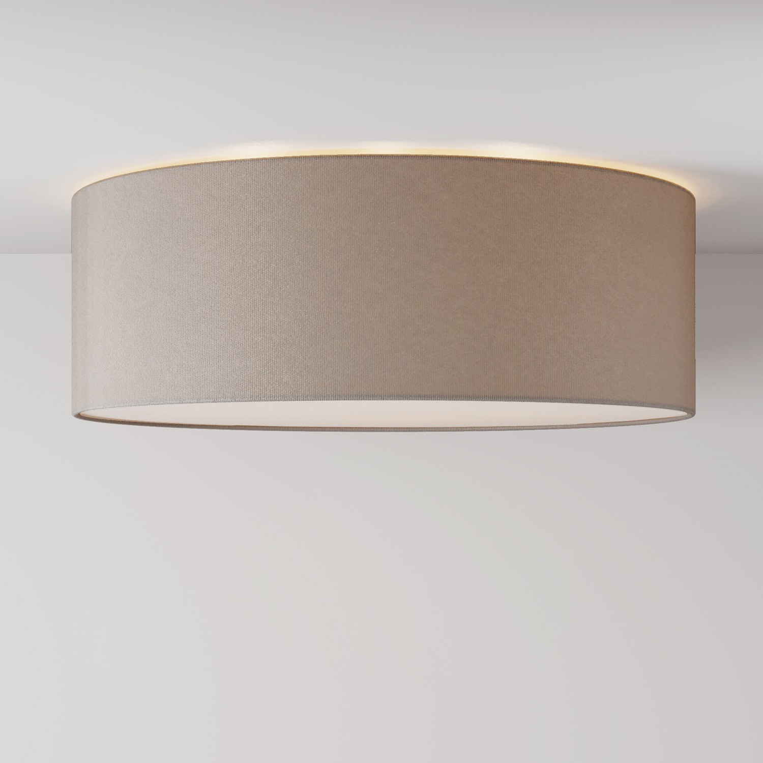 Large fabric ceiling light - Made in Italy