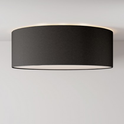 Large fabric ceiling light - Made in Italy - Canvas Anthracite