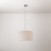 Cilindro fabric pendant lamp Small - Made in Italy